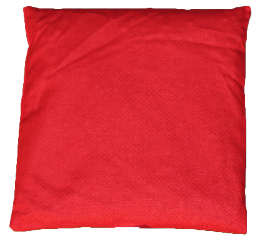 Schwarzwälder Kirschkernsäckchen uni rot (24x24) Kirschkernkissen Wärmekissen