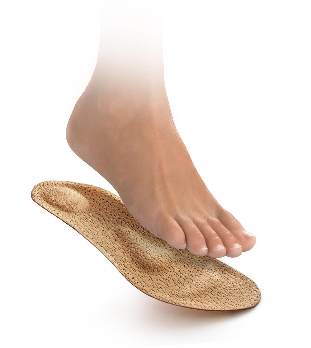 Leder-Komfort-Fussbett Einlagen Schuheinlagen Ledereinlagen Ledersohlen Schuhsohle Gr. 43