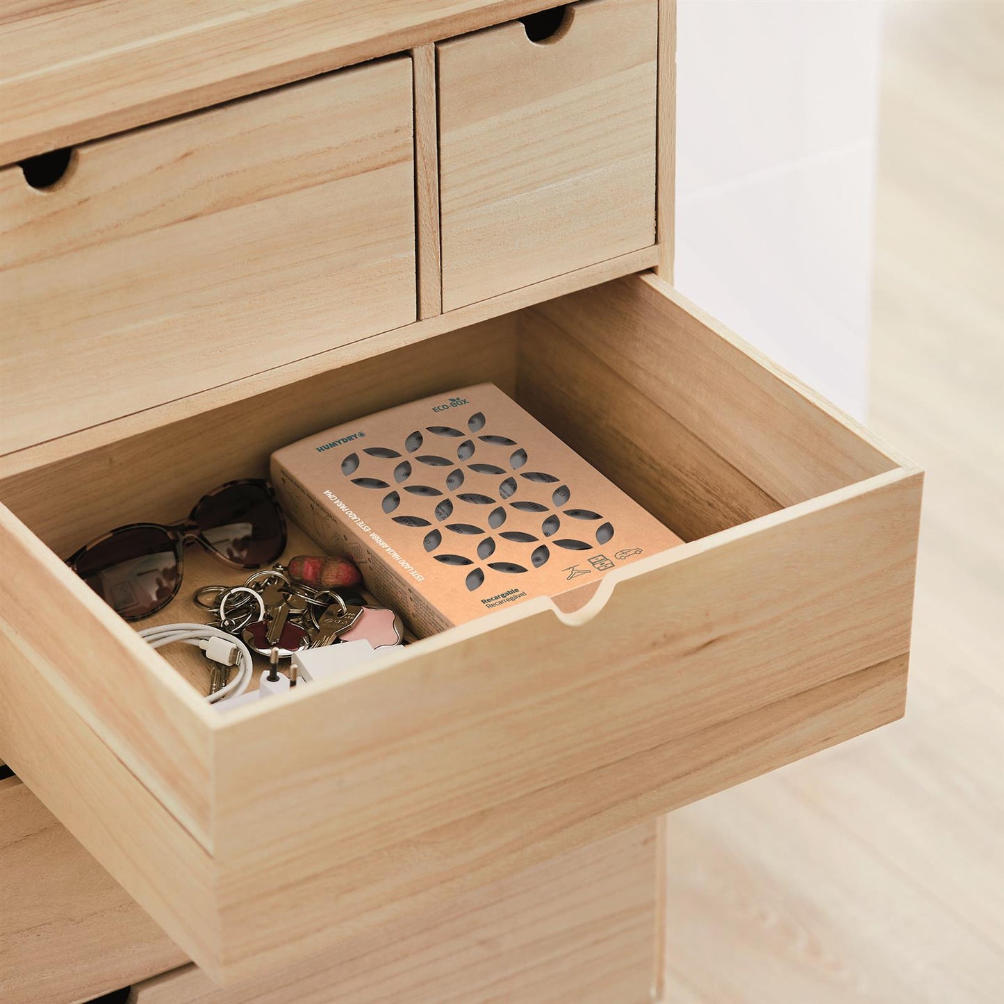 HUMYDRY® Raumentfeuchter Ecobox Schrank 200g
