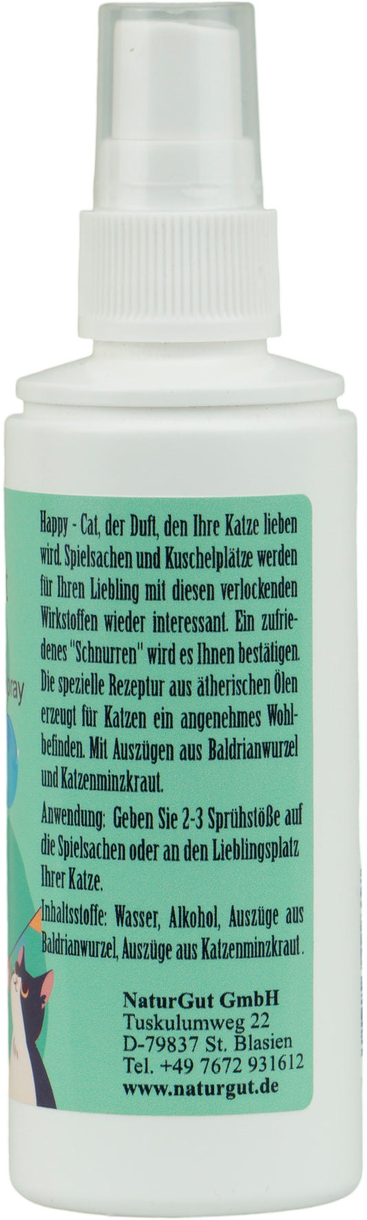 Happy Cat Catnip Cat Spray Catnip Valerian Root Play Stimulating Spray
