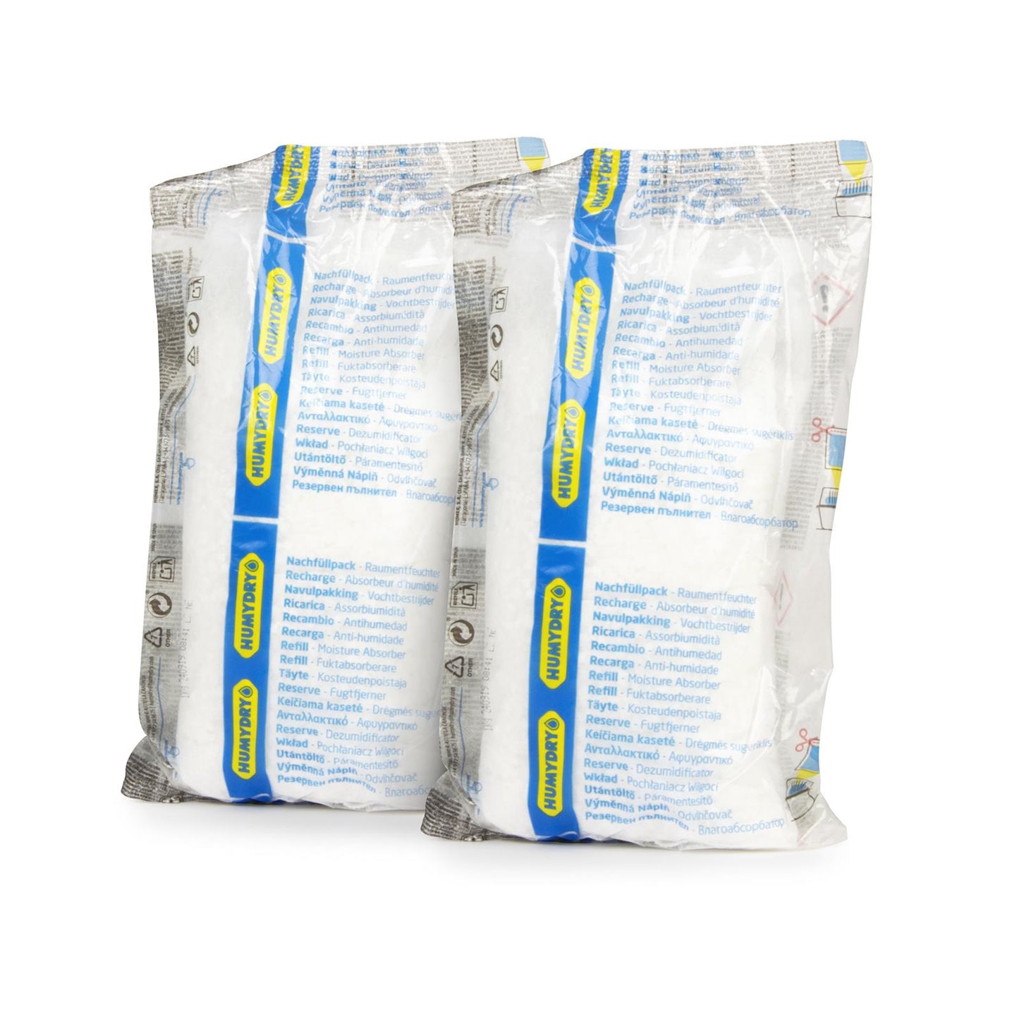 HUMYDRY® Nachfüllpack 2x1kg Raumentfeuchter Luftentfeuchter