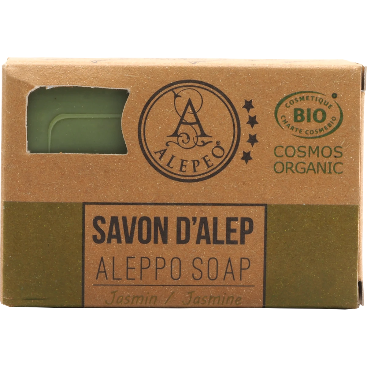 Aleppo Olivenölseife mit Jasminduft 100 g