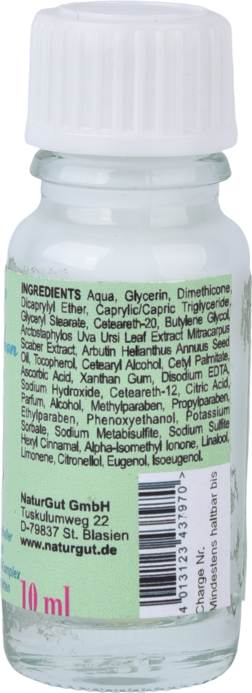 Natürliches Anti-Pigmentflecken-Altersflecken Serum – mit Mitracarpe & Arbutin für reife Haut 10ml