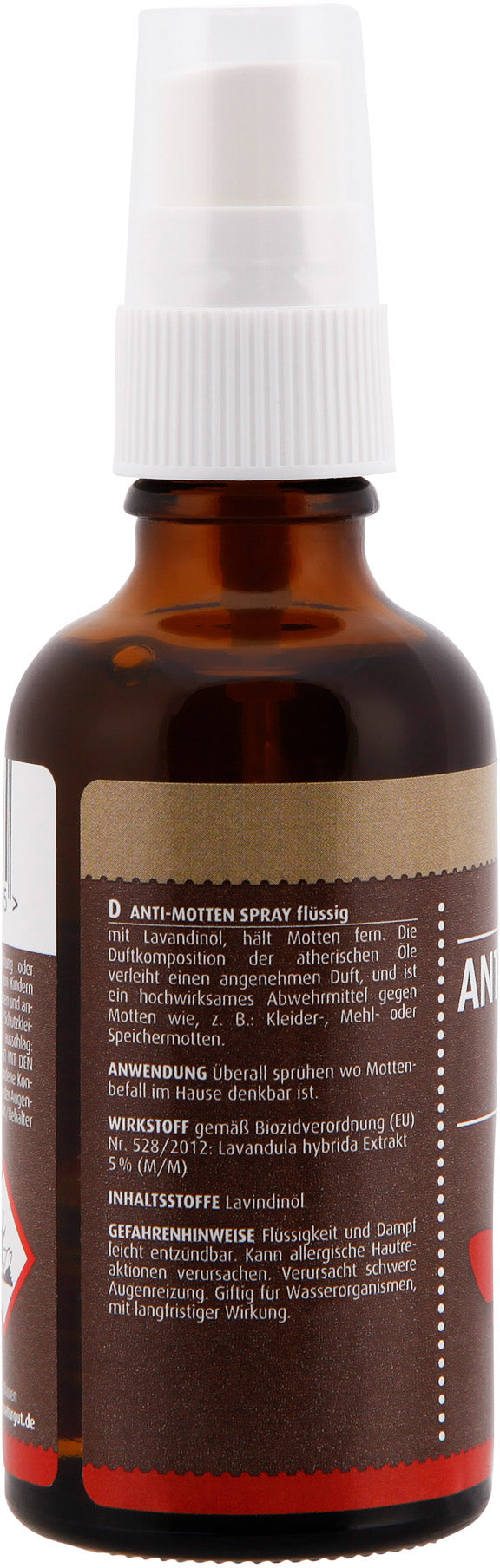 Anti Moth Spray 50ml Sprayer Clothes Moths Moth Remedy Moth Protection Moth Spray