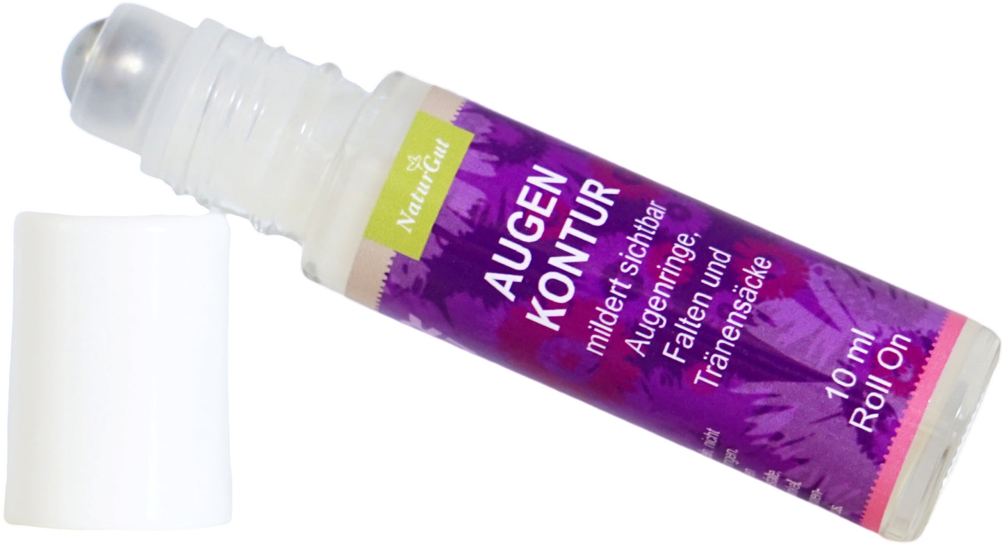 Augenkontur Roll On 10ml mildert Augenringe, Falten und Tränensäcke