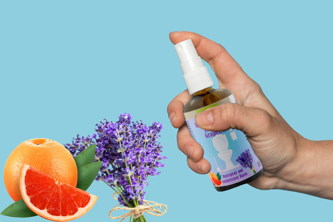 Bath & Toilet Spray Fresh Place Lavender/Grapefruit Fragrance Spray Room Spray