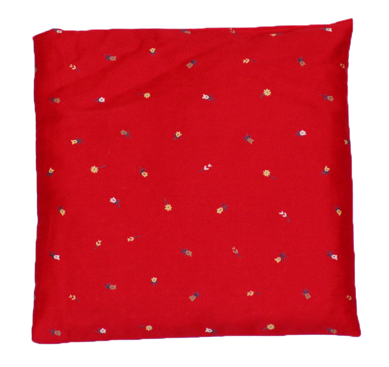 Schwarzwälder Kirschkernsäckchen Blümchen ca. 24x24 cm Kirschkernkissen Wärmekissen