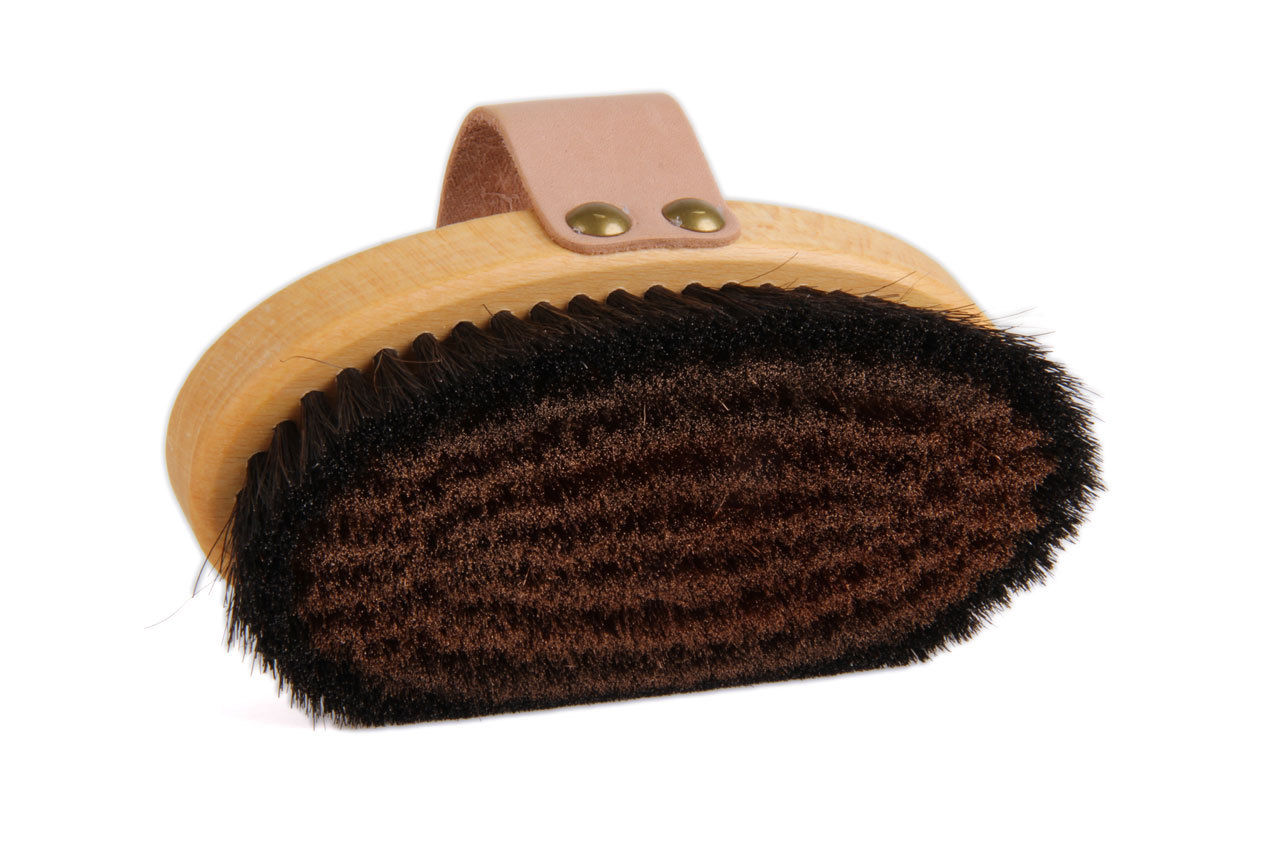 Body Ionic Brush Massagebürste Hautbürste Energiebürste Pflegebürste Rosshaare