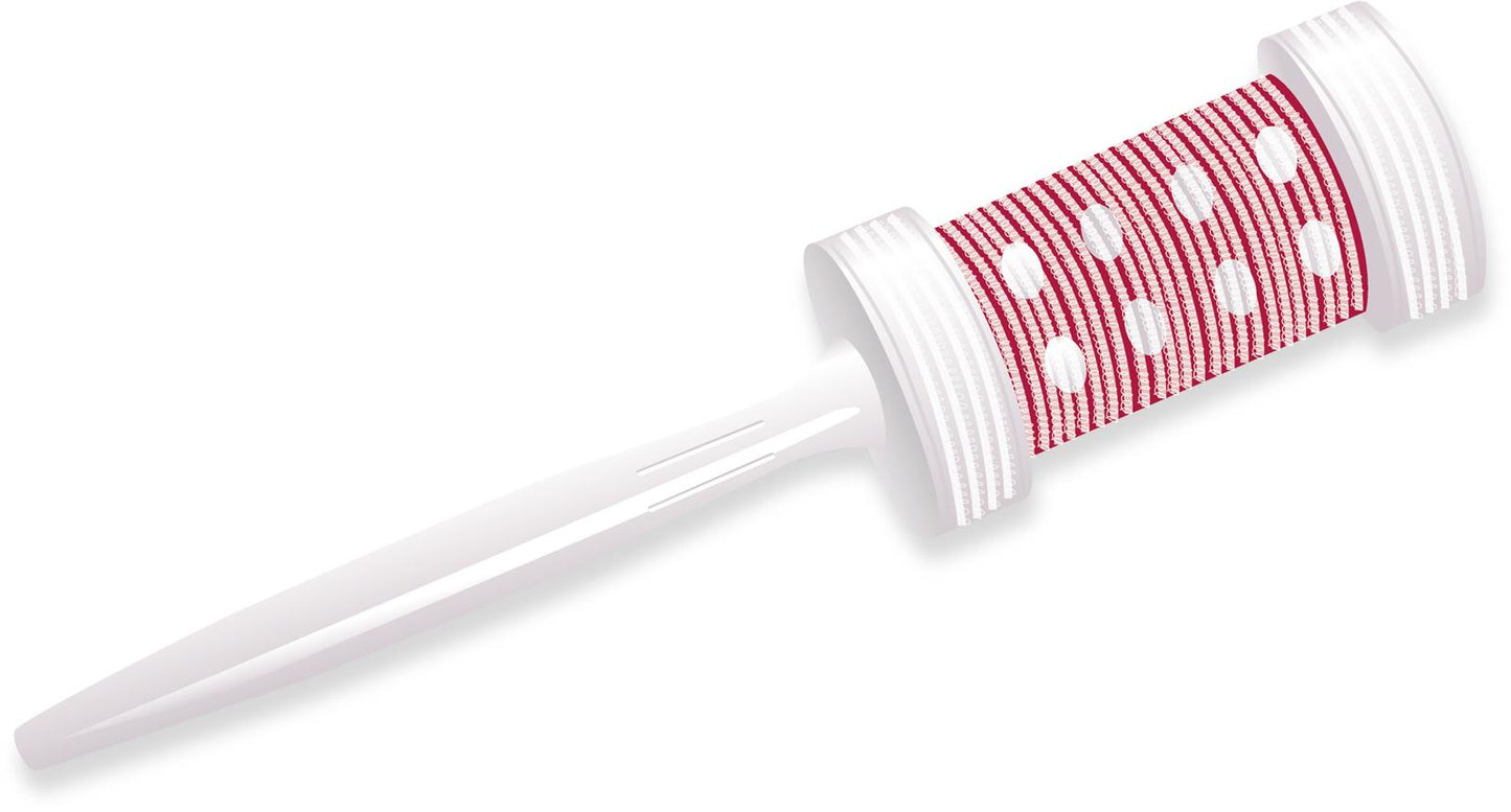 Ceramic Bürstenwickler 6 Haar-Wickler mit Griff Lockenwickler für trockene Haare