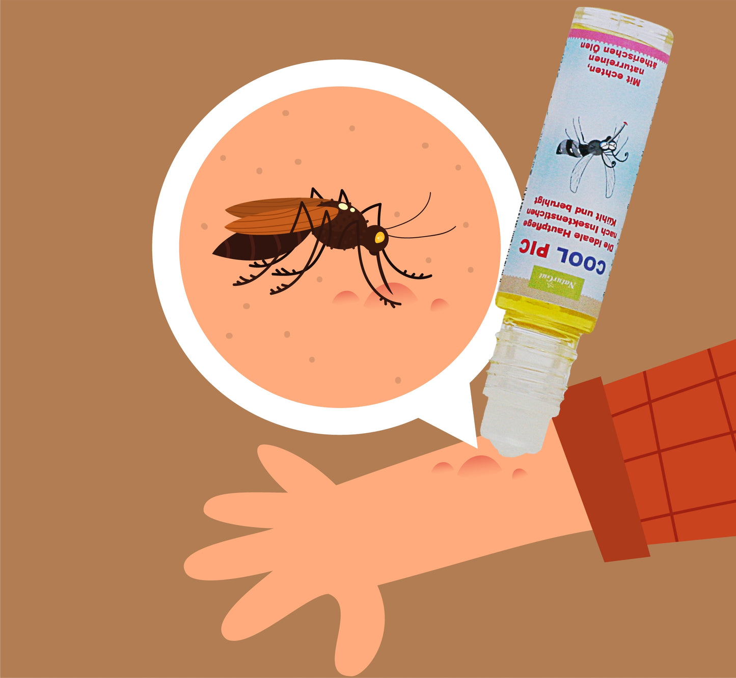 Cool Pic Insect Bite Roll On ideal skin care after insect bites 10ml cools and soothes