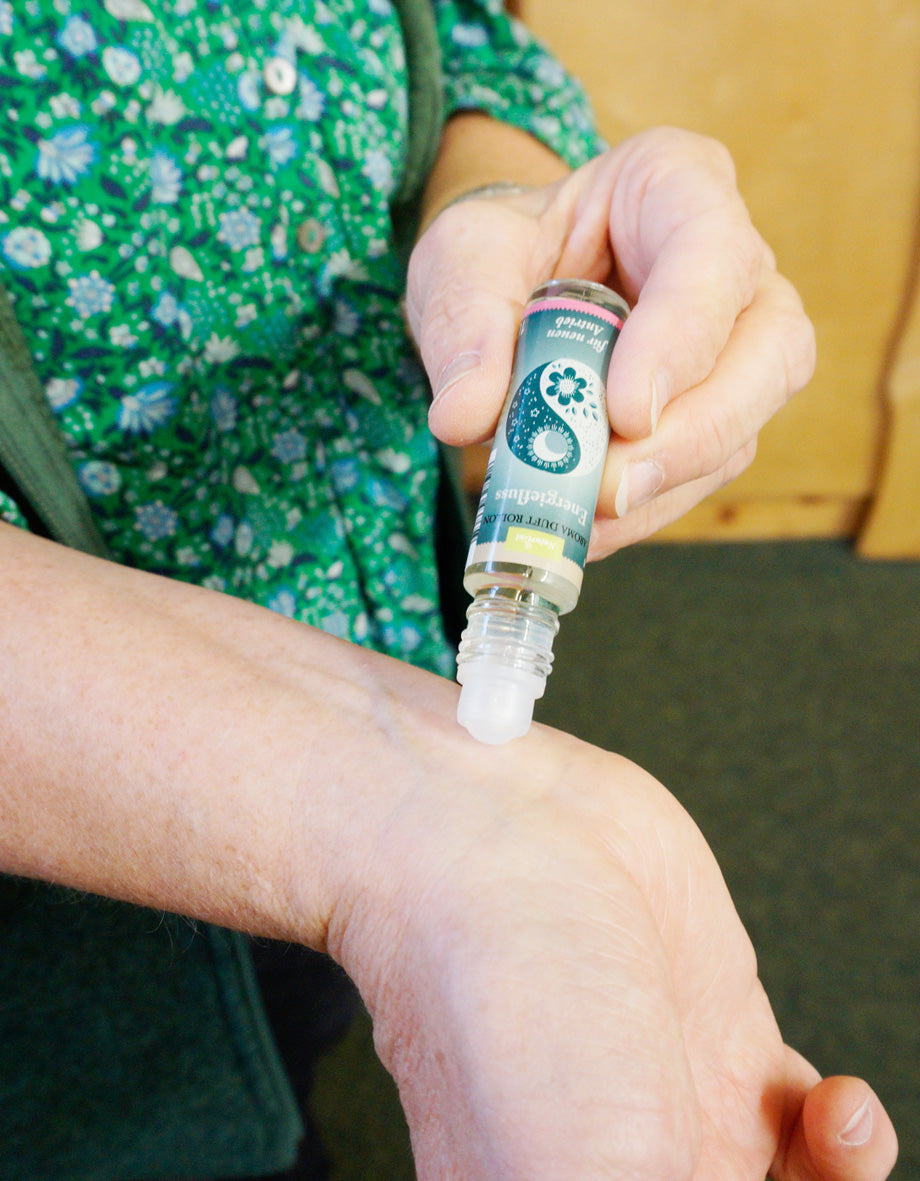 Aroma Fragrance Roll On Energy Flow 10ml strengthening invigorating for new drive