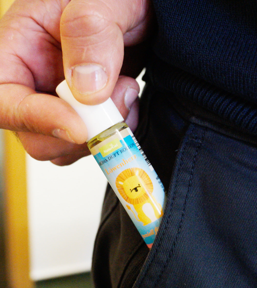Aroma Fragrance Roll On Löwenherz for Children 10ml for more self-confidence Strengthening