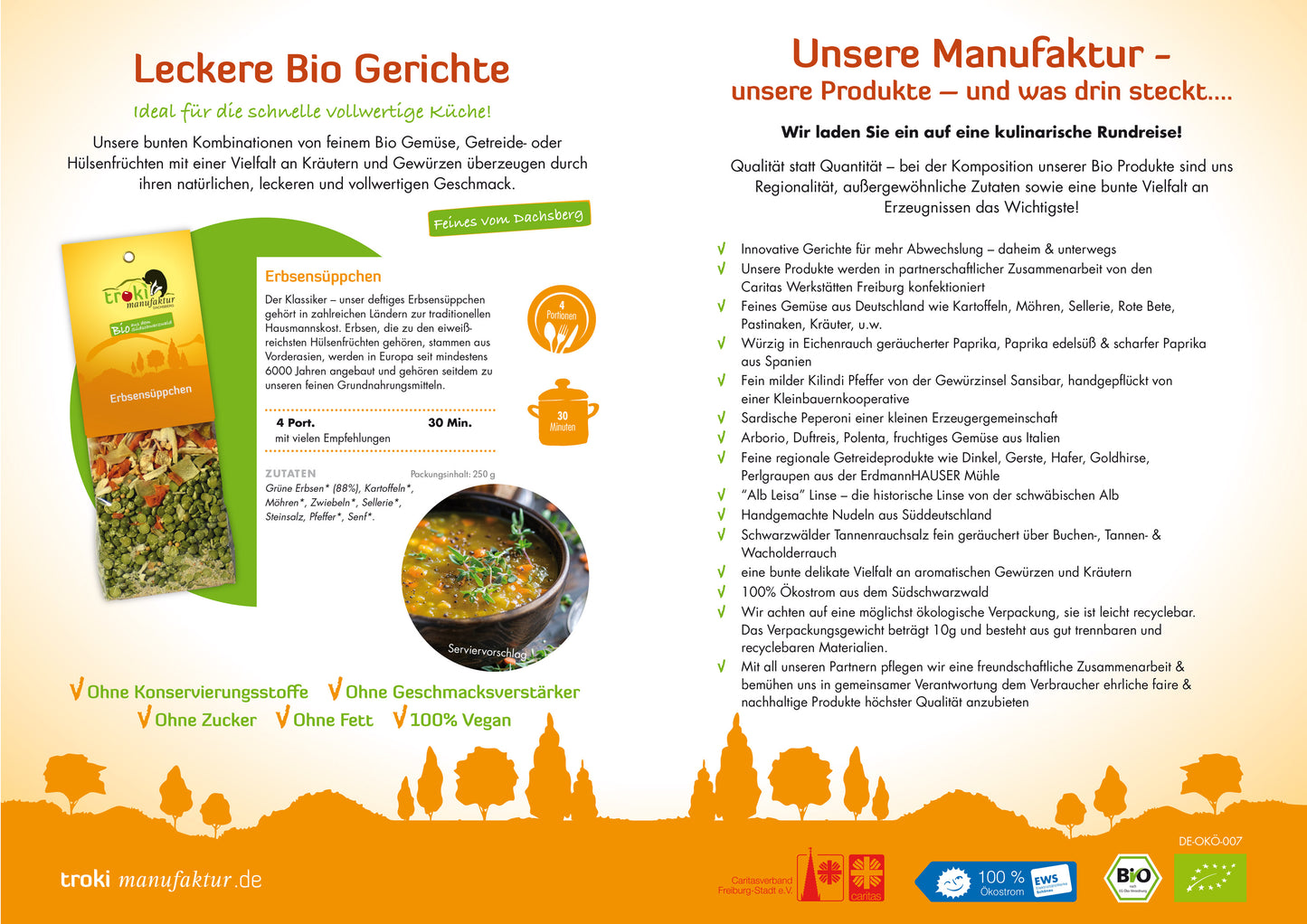 pea soup 250g organic