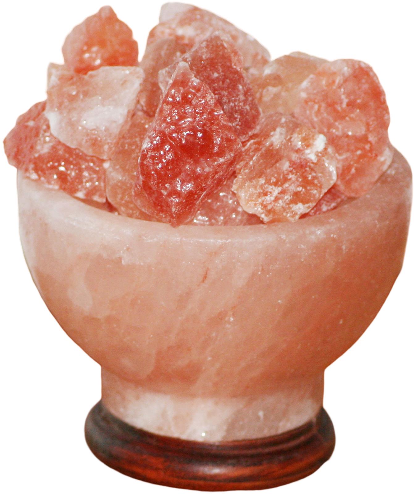 Crystal Salt Fire Bowl Salt from a foothill of the Himalayas/Pakistan Salt Lamp