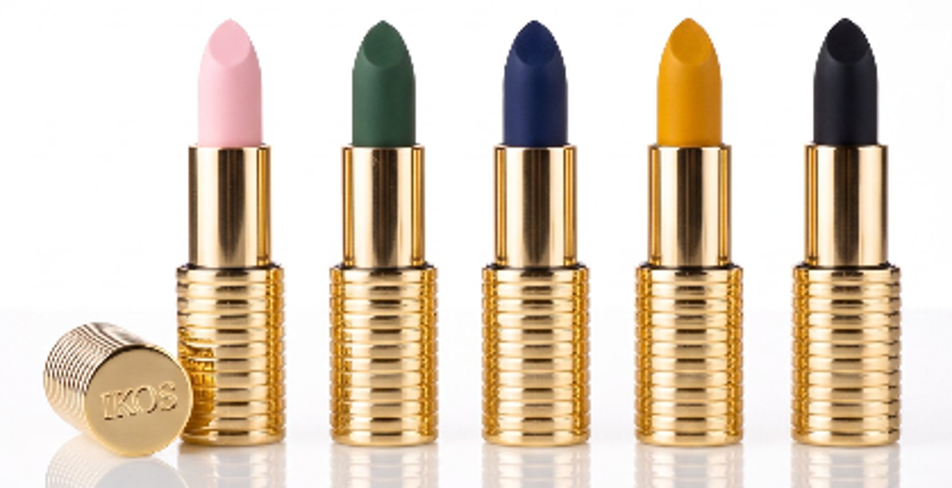 Ikos der denkende Lippenstift DL3 blau/aubergine ändert die Farbe Kussecht