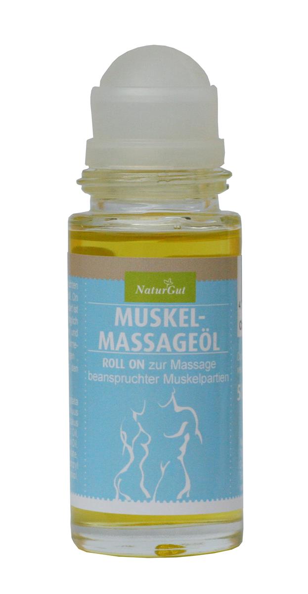 Huile musculaire 50ml roll on huile de massage