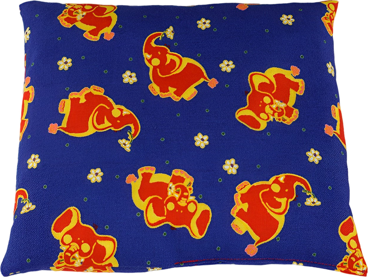 Kirsckernkissen Kirschsteinsäckchen Kinder Elefanten blau ca.18x18cm Wärmekissen