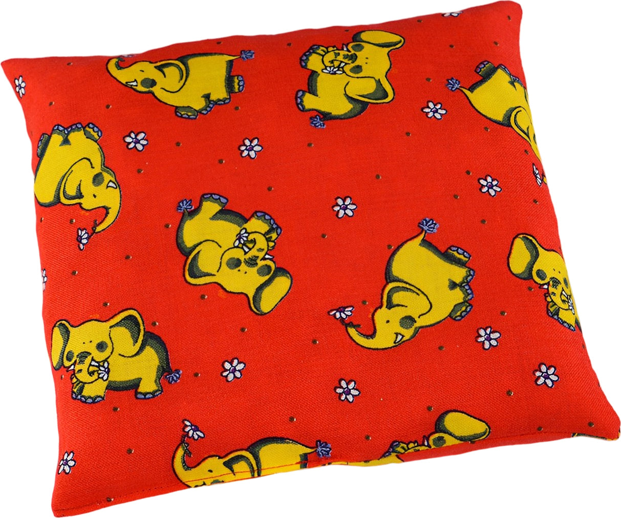 Kirsckernkissen Kirschsteinsäckchen Kinder Elefanten rot ca.18x18cm Wärmekissen