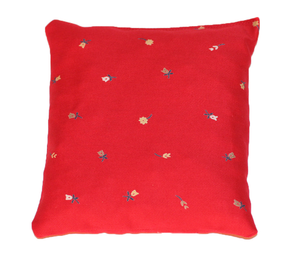 Sac de noyaux de cerisier de la Forêt-Noire fleurs env. 24x24 cm coussin chauffant en noyaux de cerisier