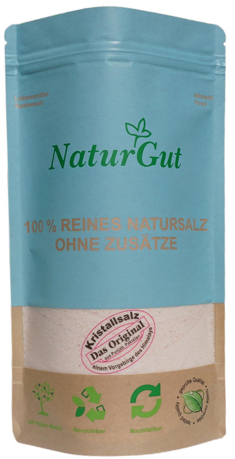 Crystal salt from a foothill of the Himalayas fine 2x1 kg Punjab/Pakistan