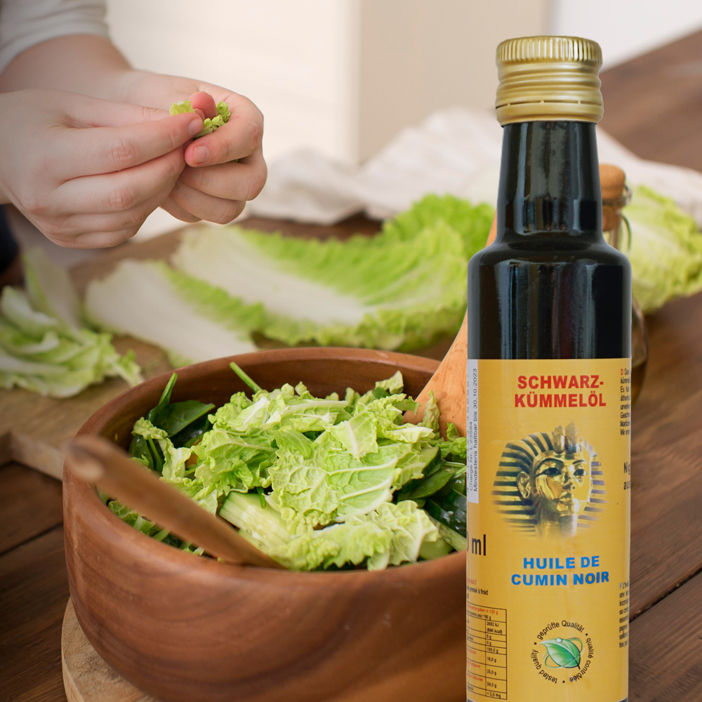 Black cumin oil 1l Nigella sativa from Egypt Black cumin oil conventional - cold pressed