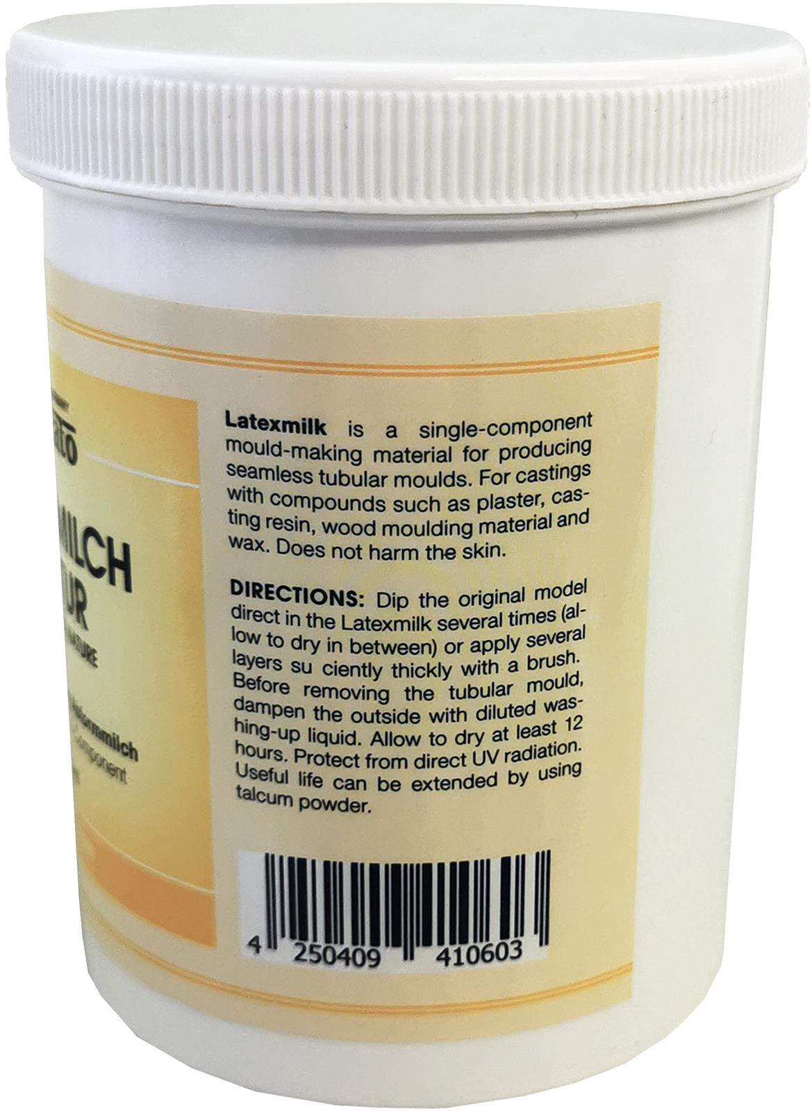 Latexmilch 250ml Formbaumasse Halloweenmasken selber machen Zombie-Masken Narben und Wunden