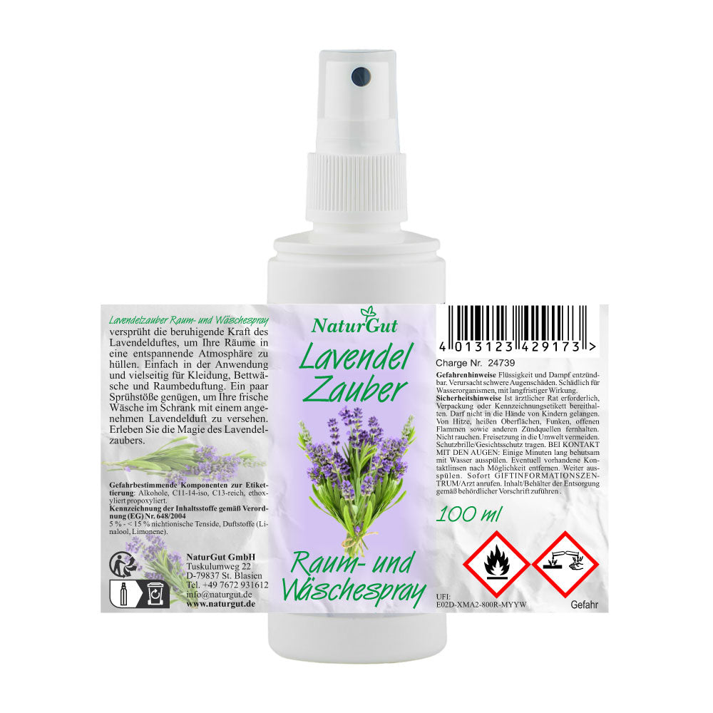 Lavendel Spray Raumduft Raumspray Lavendelspray Duftspray Lavendelzauber 100ml123