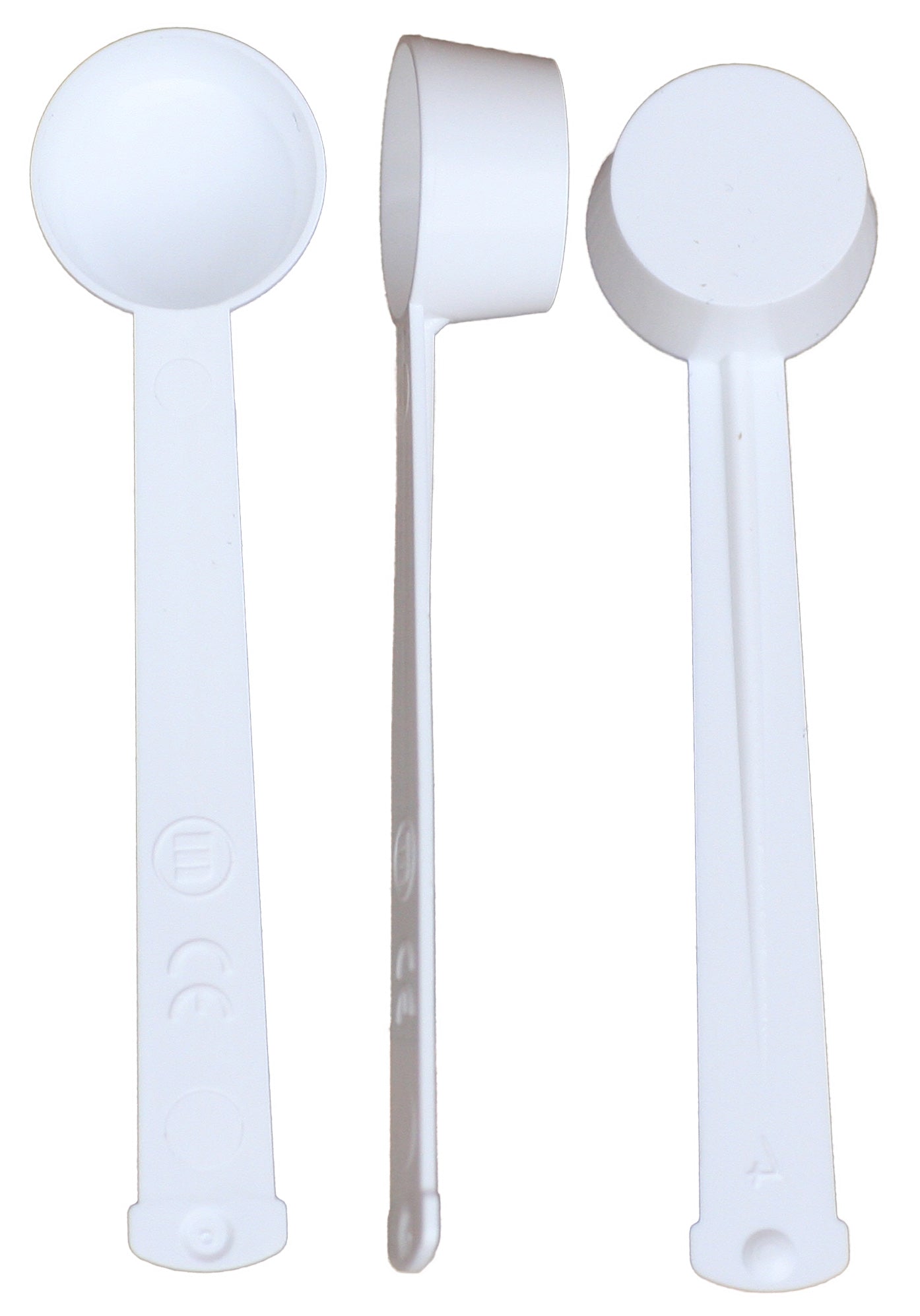 Dosing spoon Measuring spoon 10 pcs. 1 ml CE marking white Medical device Doser