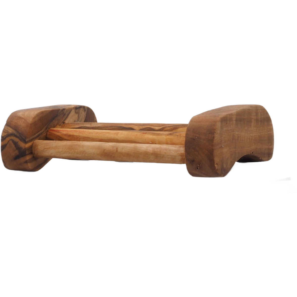Porte-savon en bois d'olivier – Porte-savon fait à la main avec égouttoir – Support à savon durable