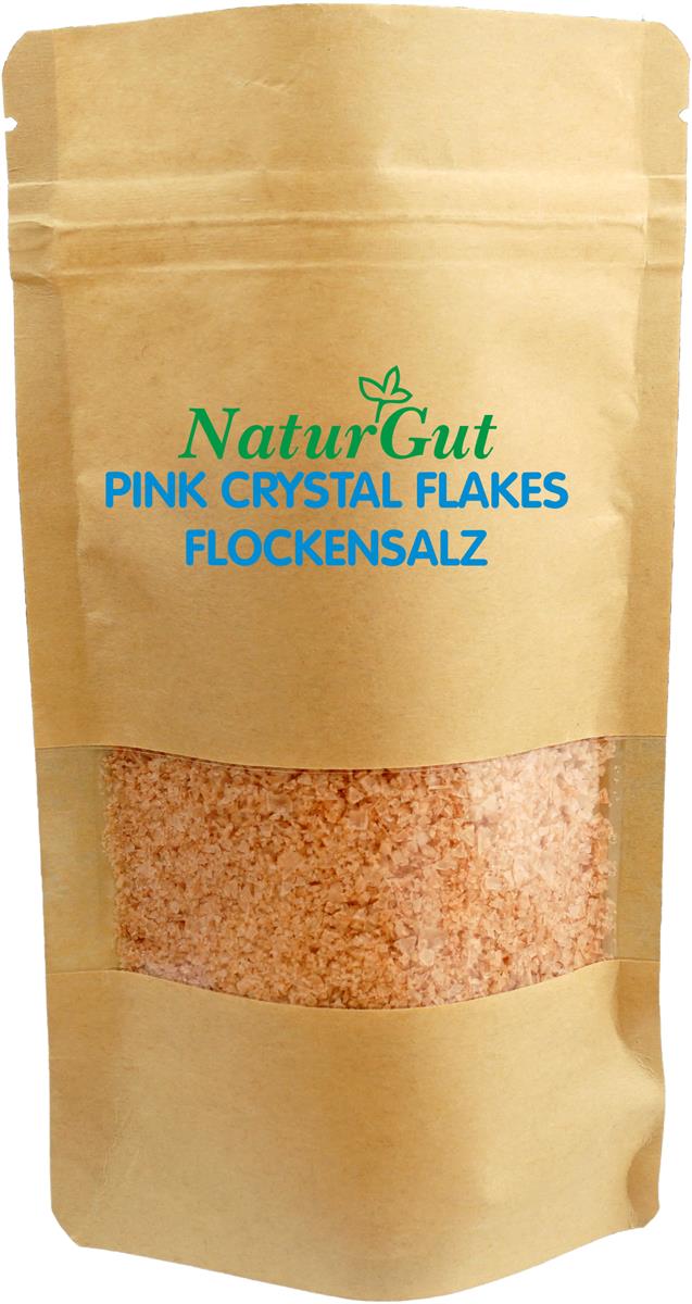 Pink Crystal Flakes Flockensalz Kristallsalz Fleur de Sel 125g