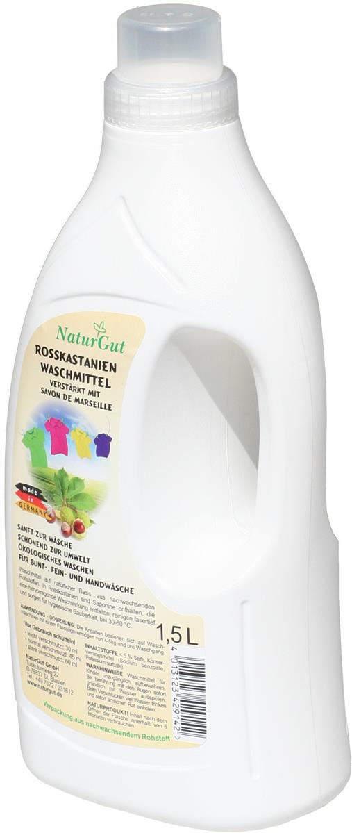 Rosskastanien Flüssig natur Waschmittel Rosskastanienextrakt mit Seife 1,5L