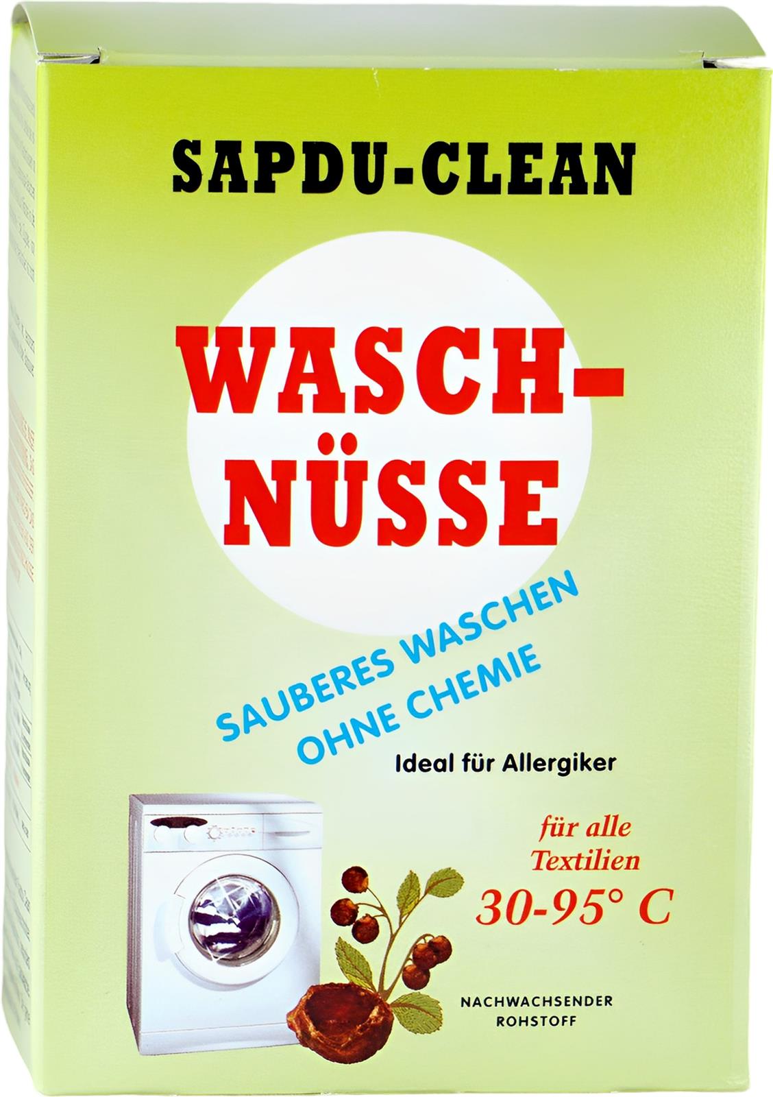 Waschnuss Sapindus Mukorossi Allergiekergeeignet 100% biologisch natürlich Waschmittel 250g