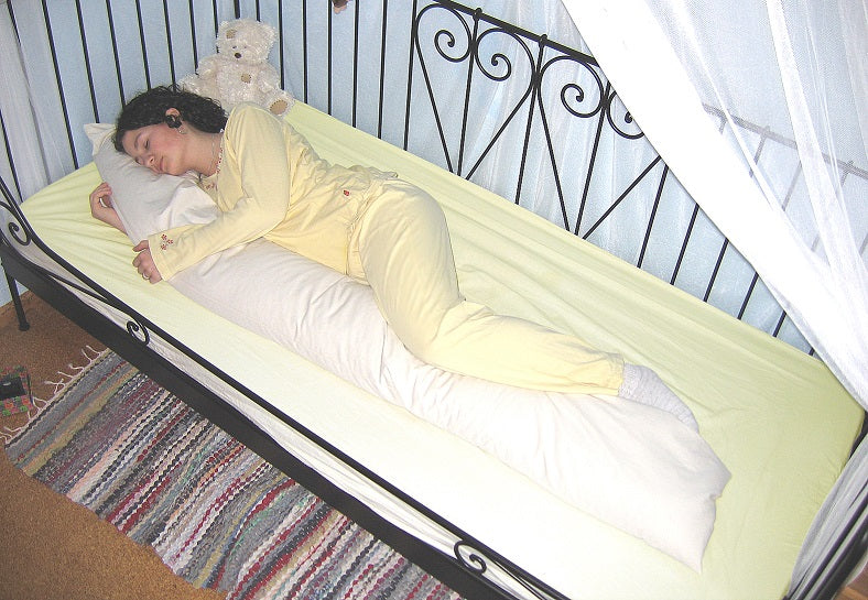 Coussin d'allaitement en coque d'épeautre bio XXL confort naturel pour les mamans et les bébés pour l'allaitement