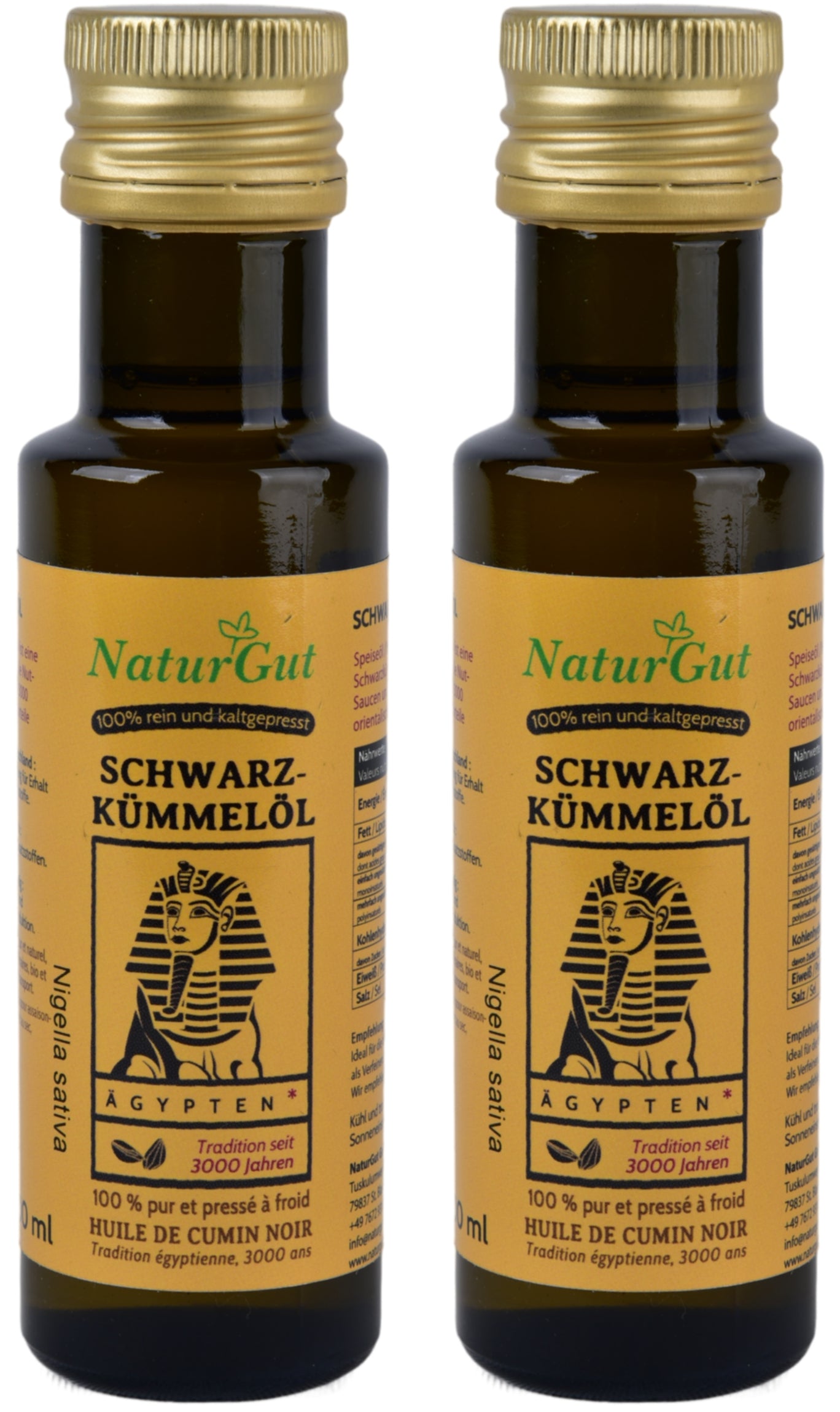 Ägyptisches Schwarzkümmelöl aus der Nigella Sativa – NaturGut