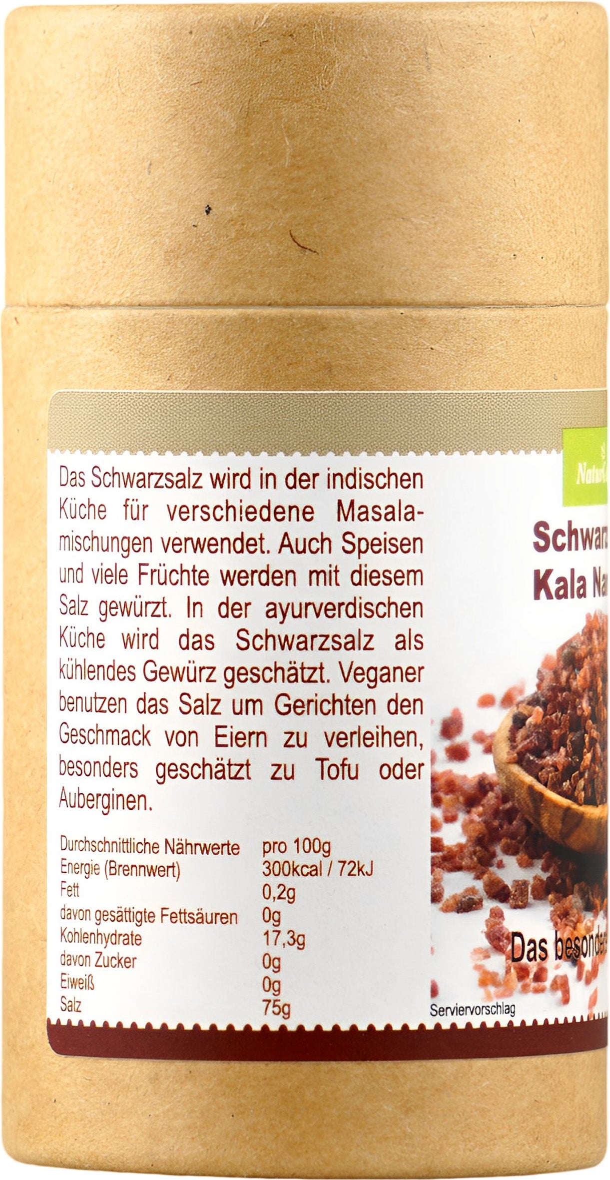 Kala Namak Sel Noir Sel Fin Sel Vegan Assaisonnement Exotique Sel d'Oeuf 120g