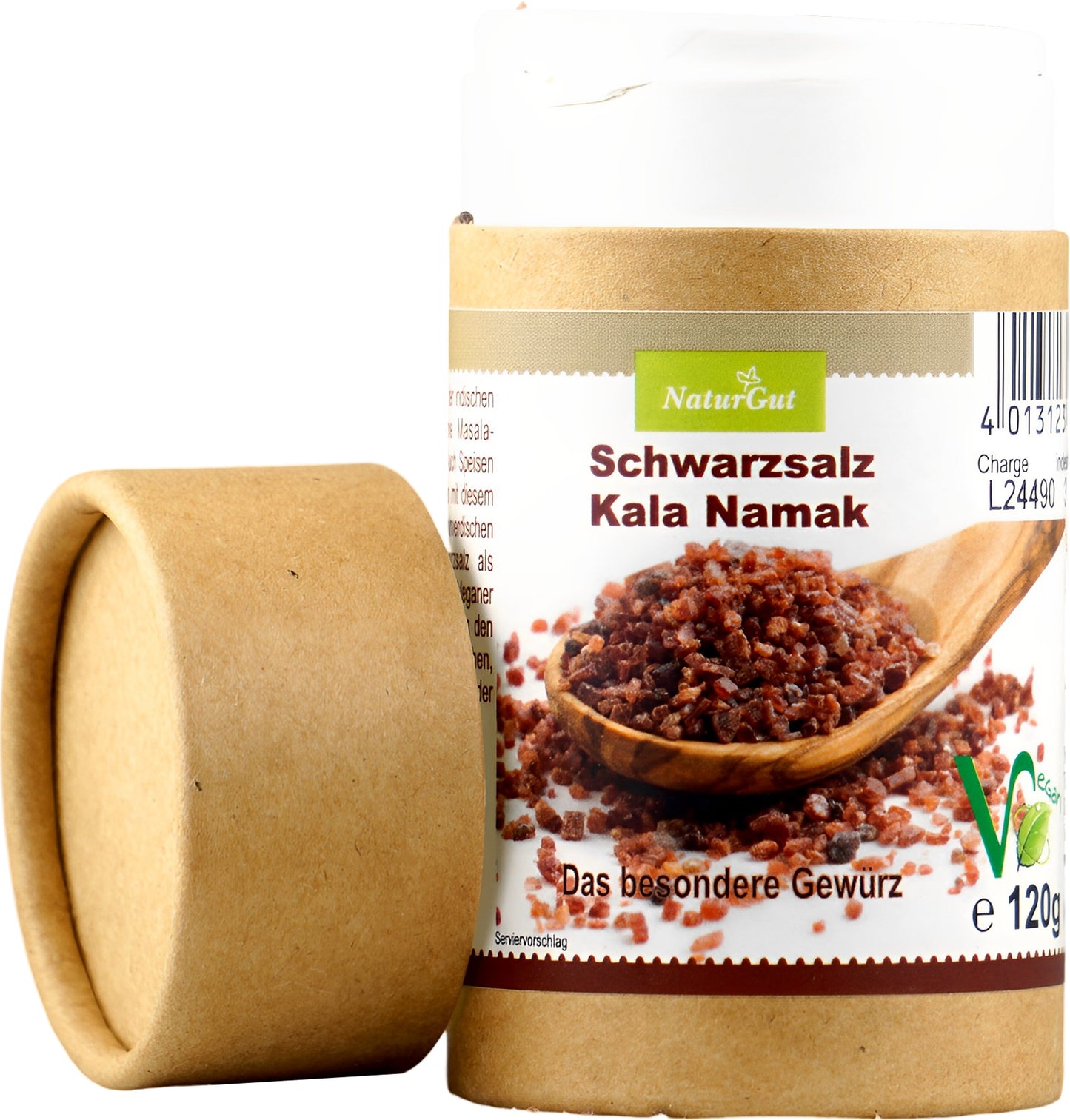 Kala Namak Sel Noir Sel Fin Sel Vegan Assaisonnement Exotique Sel d'Oeuf 120g