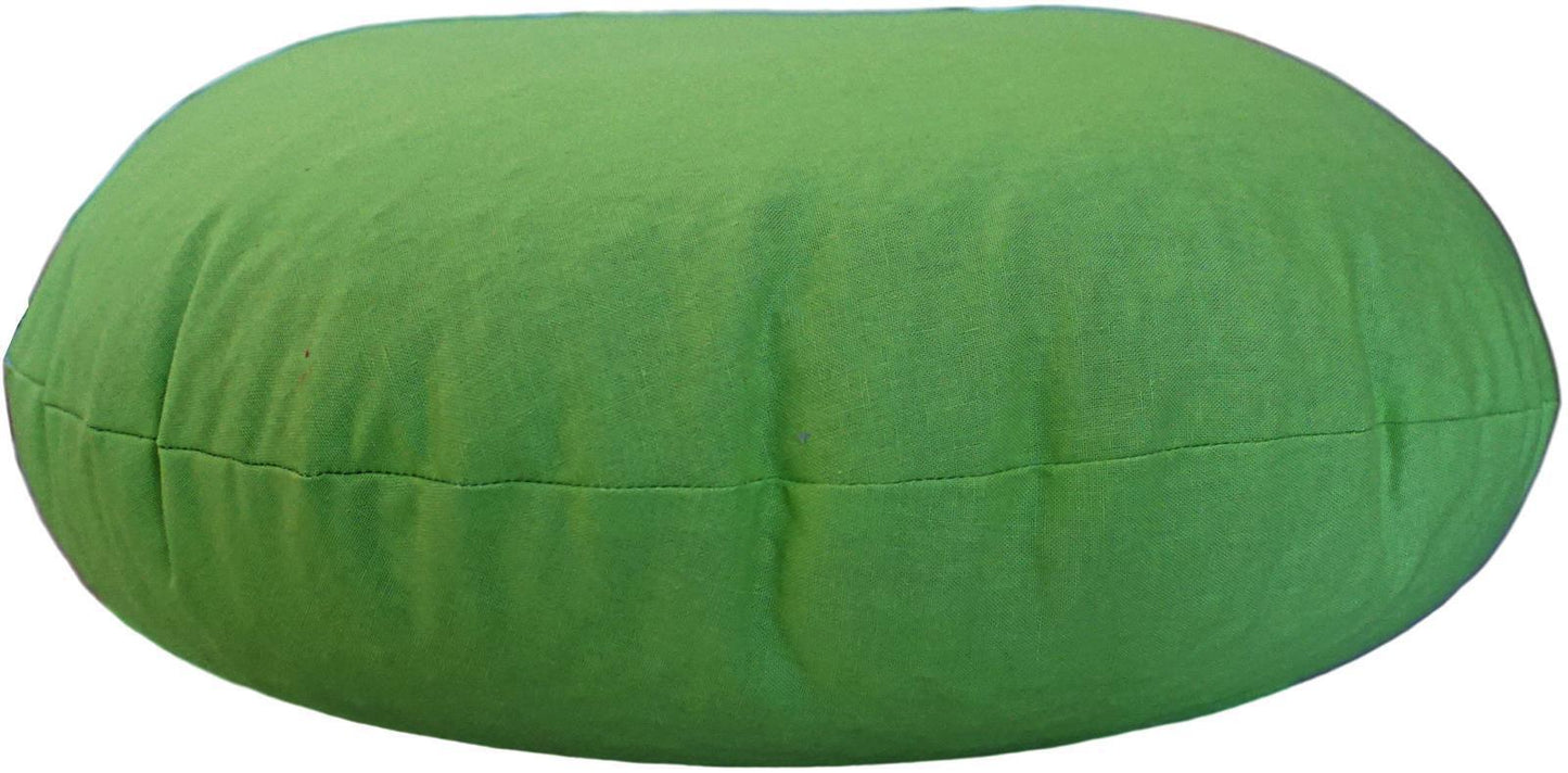 Coussin de méditation rond Ø env. 45 cm - coussin de yoga coussin d'assise en coque d'épeautre bio coussin de soutien