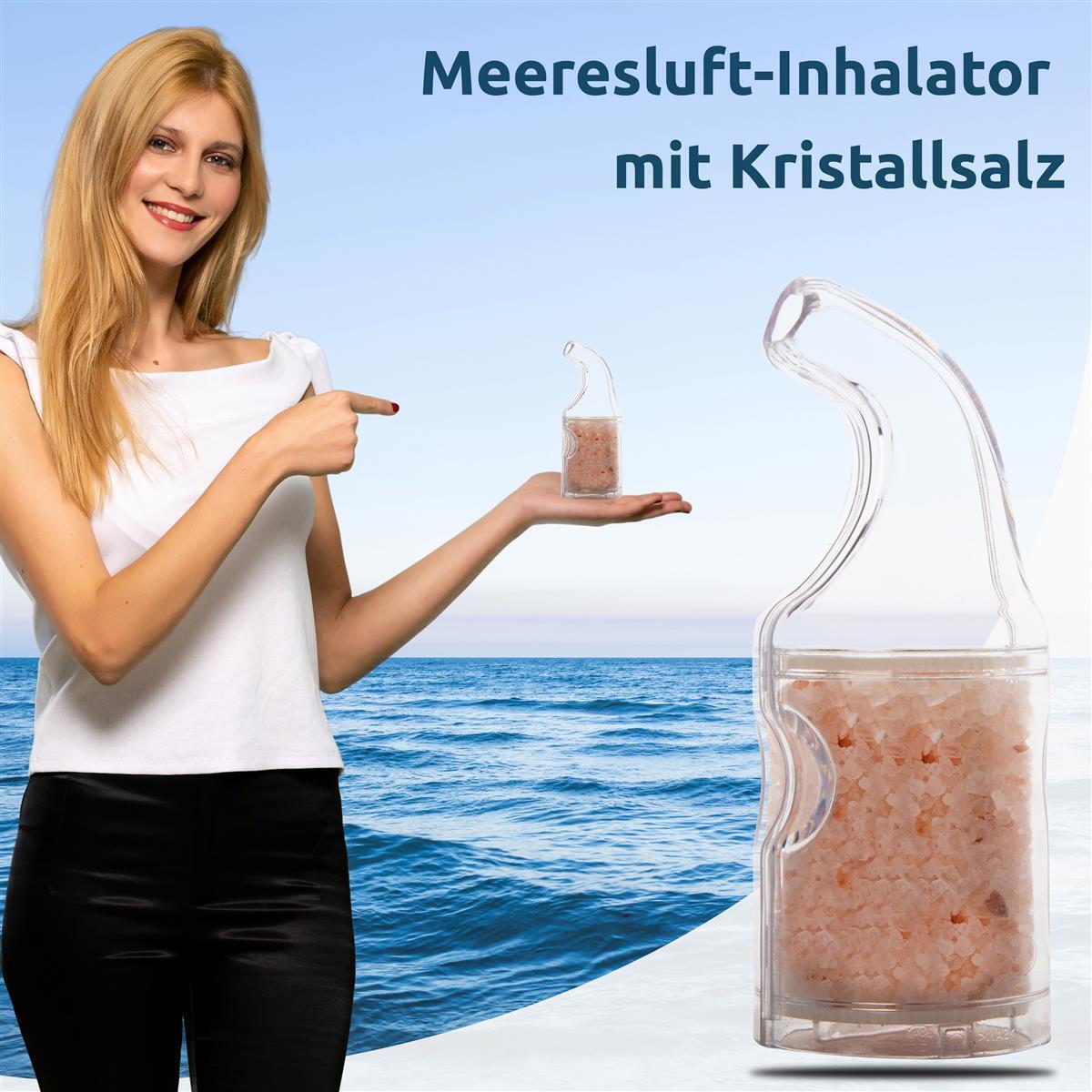 Sensecare Meeresluft Salz Inhalator mit Kristallsalz Salzhaltiges Mikroklima