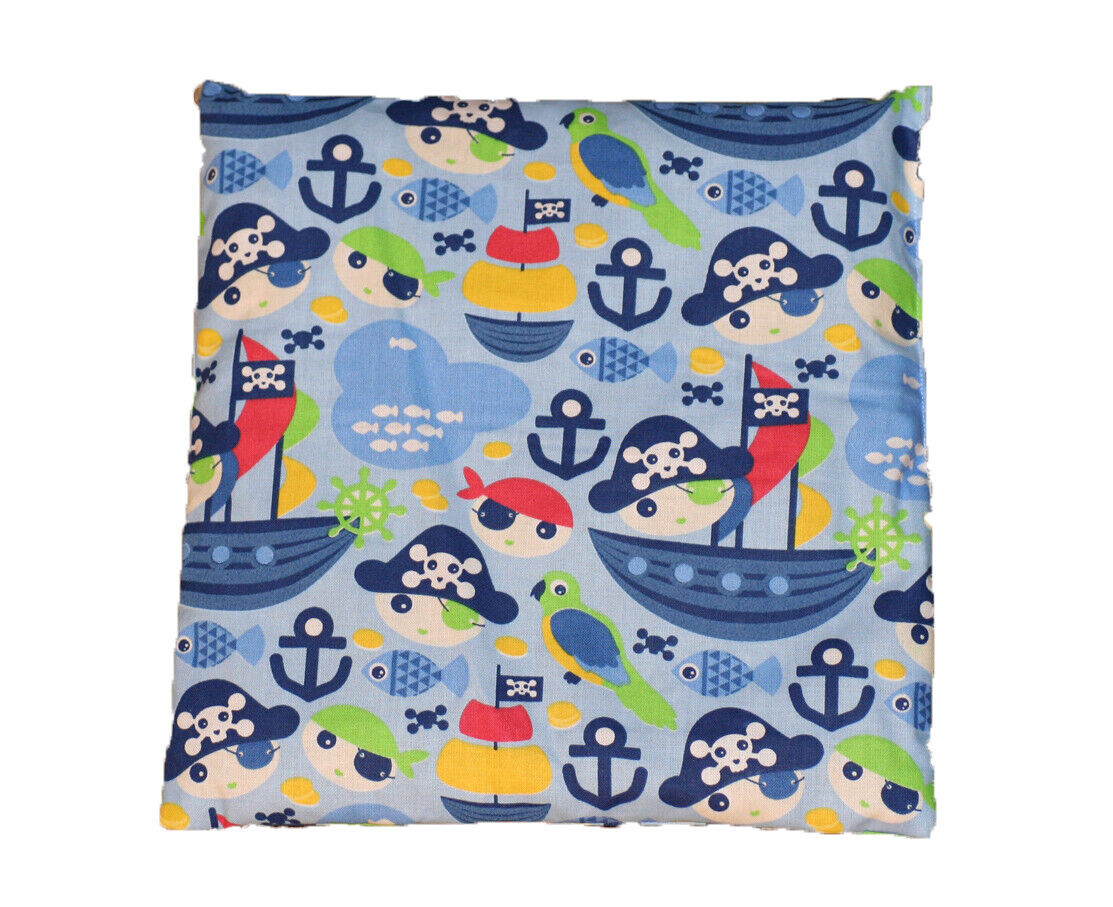 Cherry Stone Bag Children Pirates approx. 17x16cm Cherry Stone Pillow Heat Pad