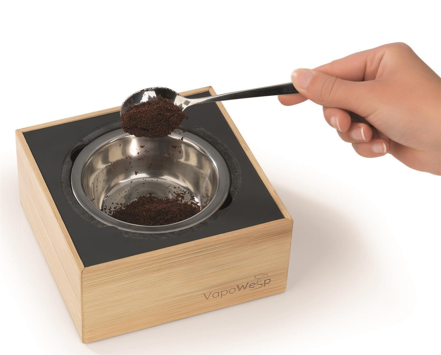 VapoWesp Räucherbox inkl. VapoPulver Orange & Rosemary 50 g Wespenabwehr Vertreibung
