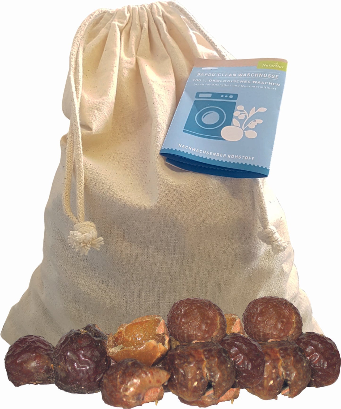 Waschnüsse Sapindus Mukorossi Allergiekergeeignet 100% biologisch natürlich Waschmittel 1kg