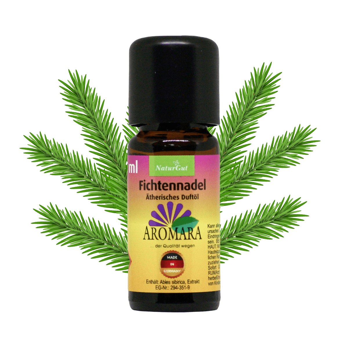 Fichtennadel / Abies Sibirica 10ml  AROMARA Ätherisches Duftöl