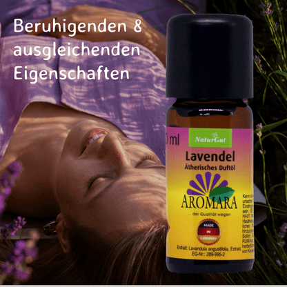 Lavendel Lavendelöl / Lavandula angustifolia 10 ml AROMARA Ätherisches Duftöl