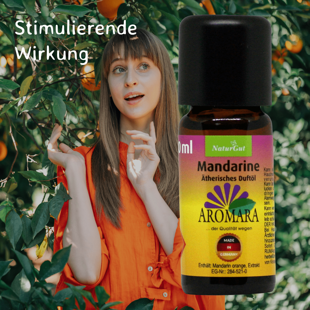 Mandarine / Citrus nobilis 10 ml AROMARA Ätherisches Duftöl