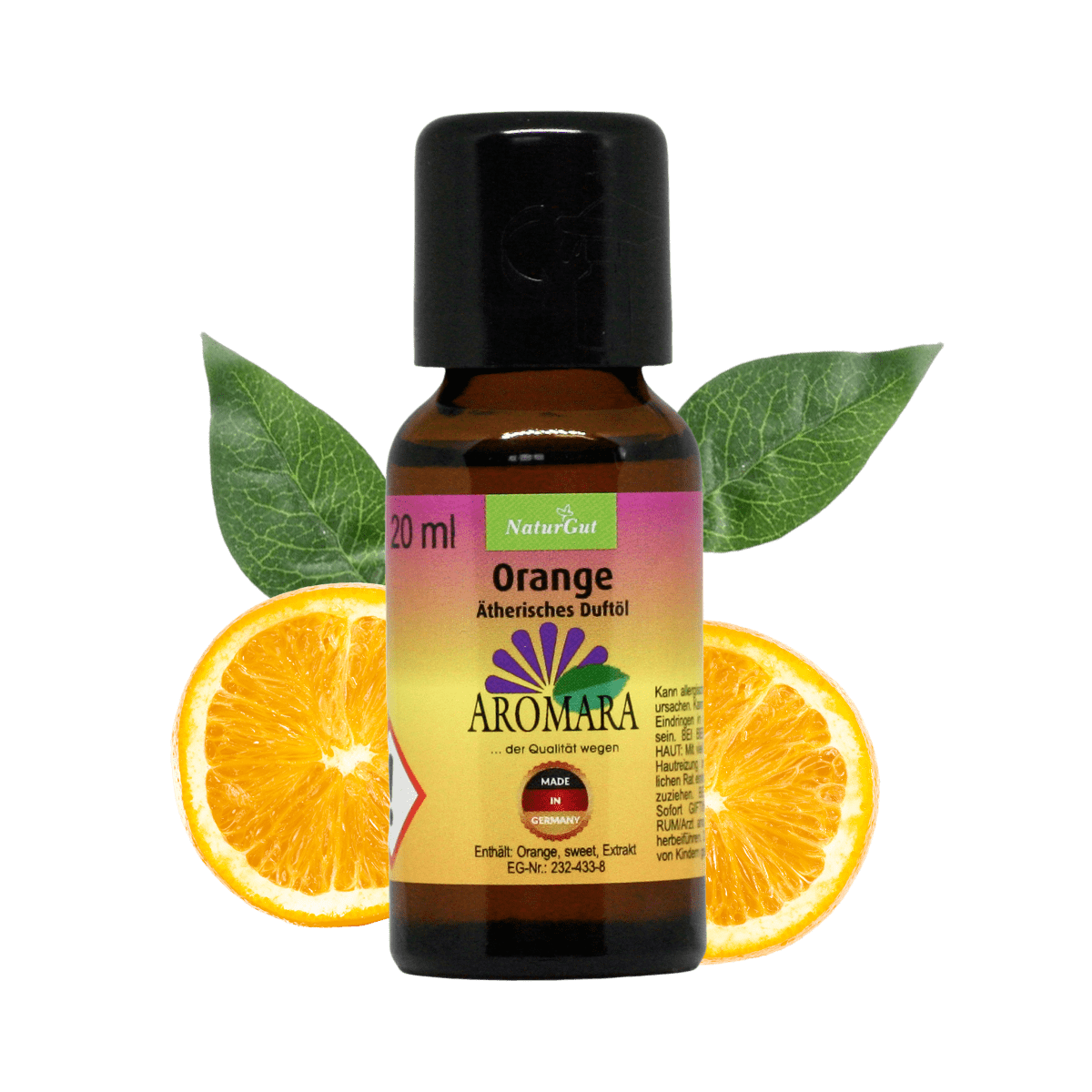 Orange / Citrus aurantium dulcis 20 ml AROMARA Ätherisches Duftöl