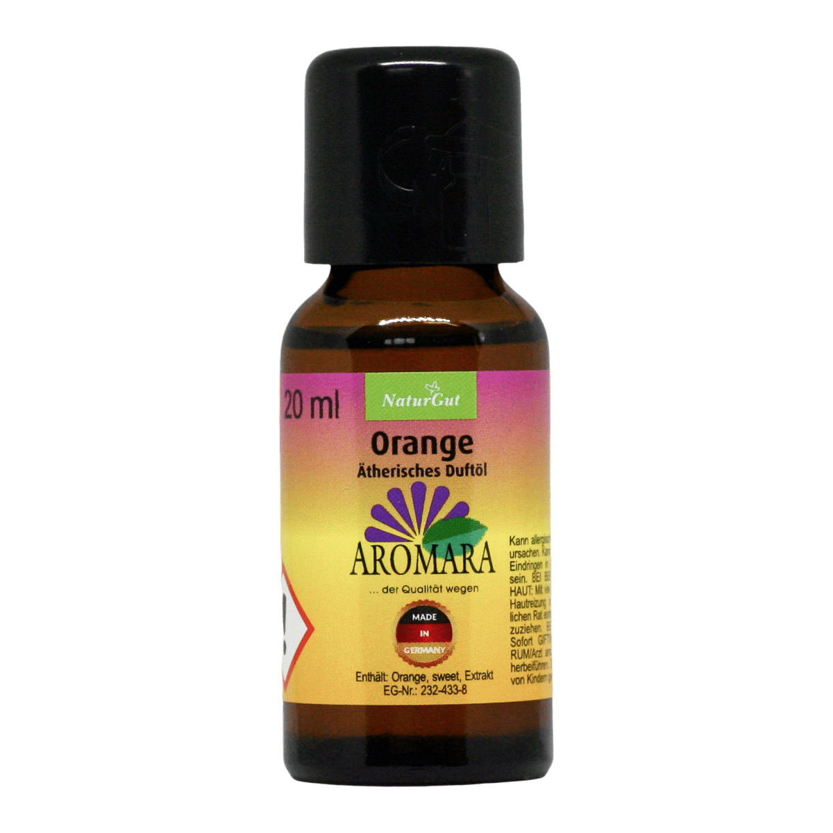 Orange / Citrus aurantium dulcis 20 ml AROMARA Ätherisches Duftöl