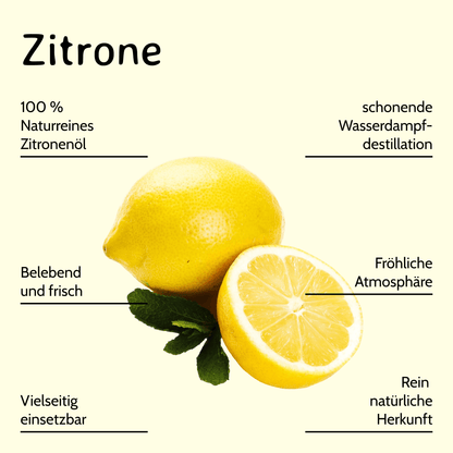 Zitrone / Citrus limon 10 ml AROMARA Ätherisches Duftöl