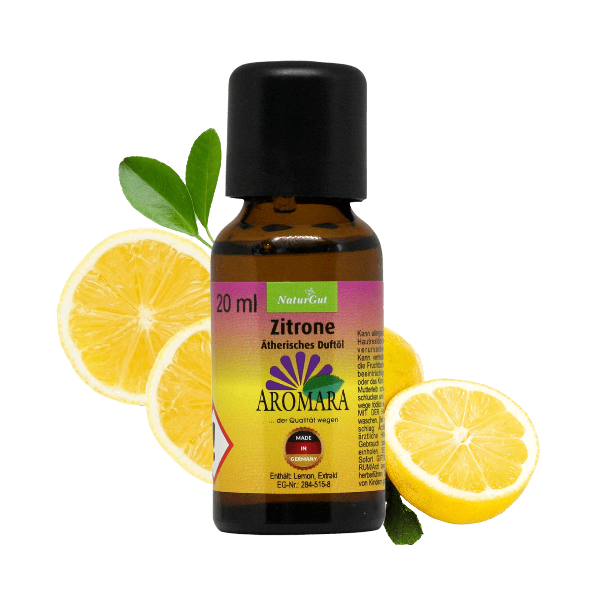 Zitrone / Citrus limon 20 ml AROMARA Ätherisches Duftöl