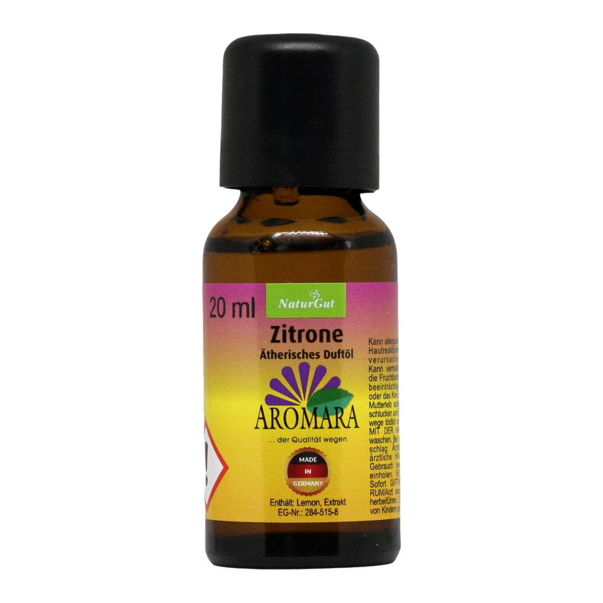 Zitrone / Citrus limon 20 ml AROMARA Ätherisches Duftöl