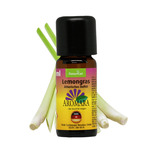 Lemongrass / Cymbopogon citratus 10 ml AROMARA Essential Fragrance Oil